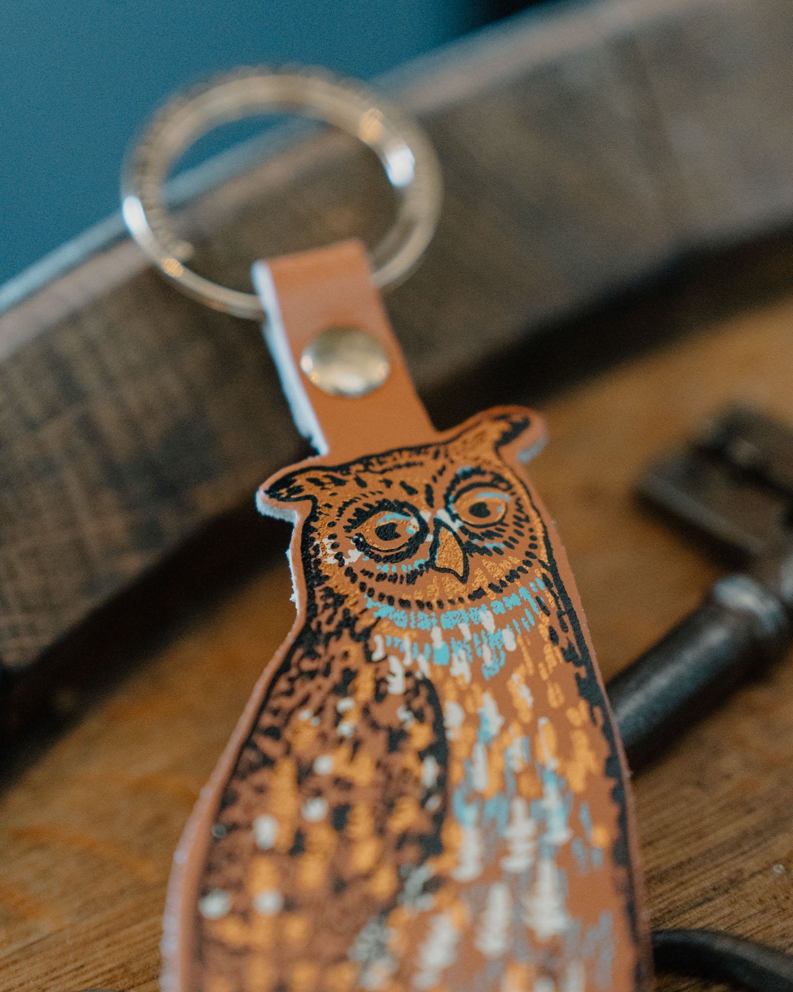Nocturnal Owl Key Fob - Hidden Scotland