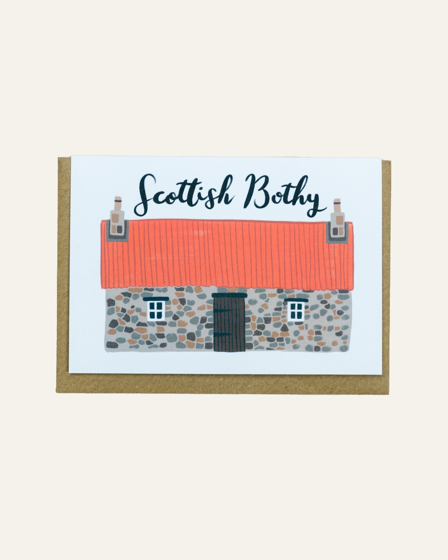 Scottish Bothy Greetings Card - Hidden Scotland