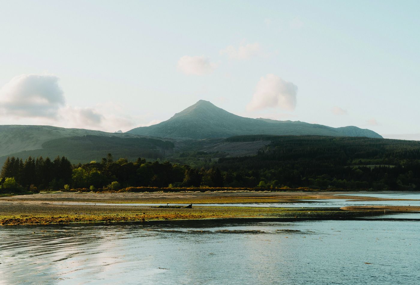 Goatfell across Brodick Bay, Isle of Arran
